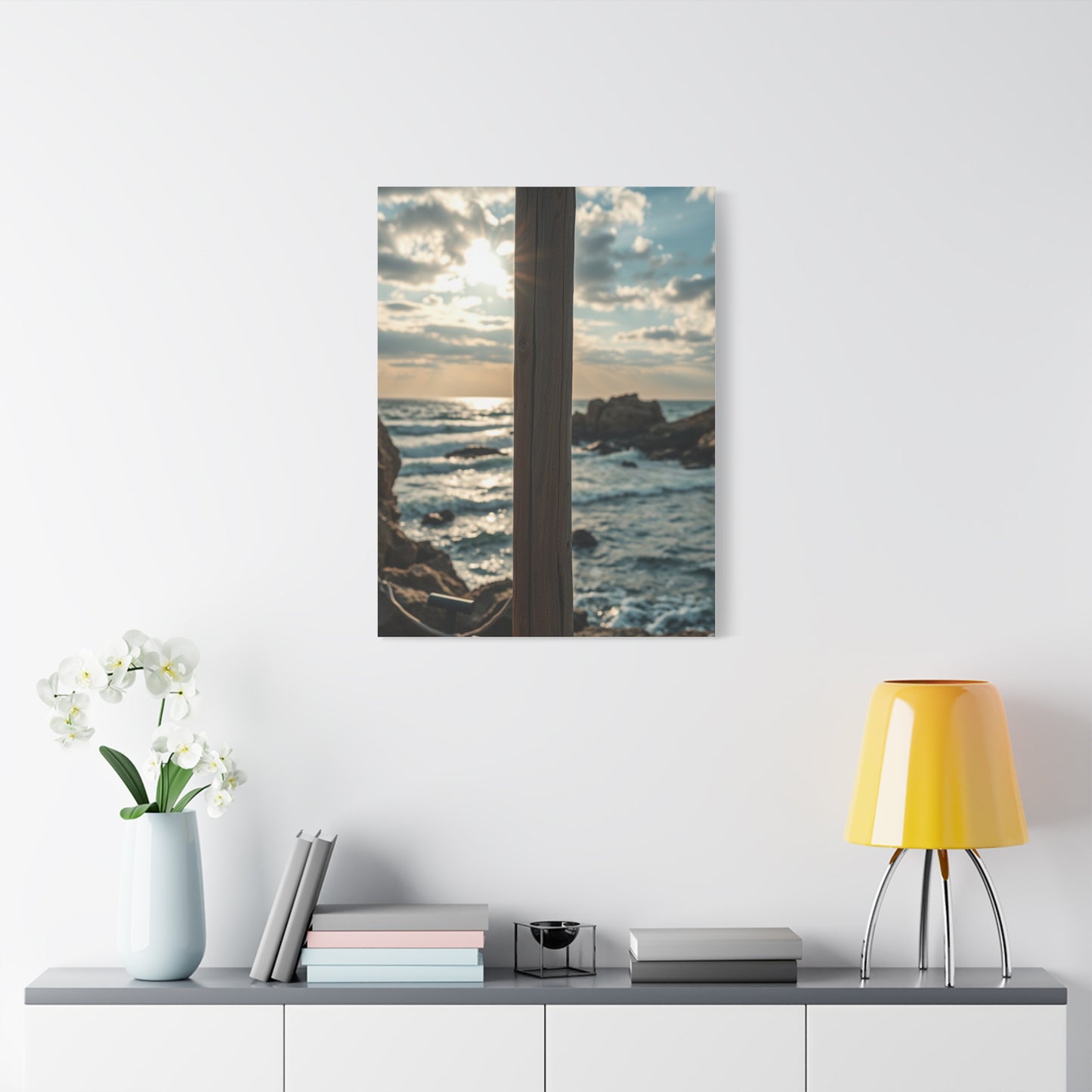 Wave Crest Elegance Wall Art & Canvas Print