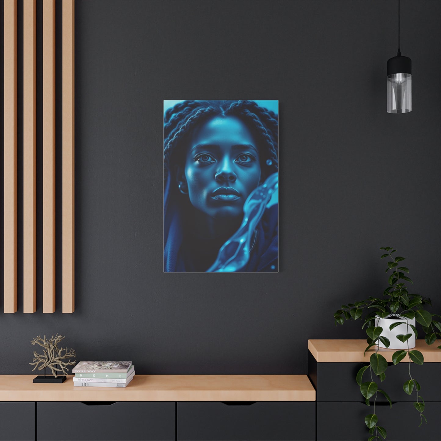 Royal Cobalt Canvas Wall Art & Canvas Print