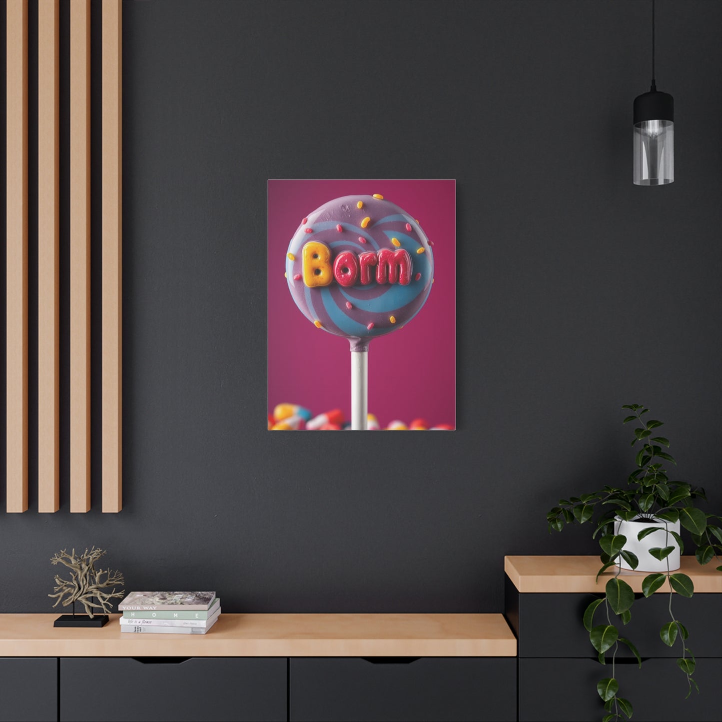 Exquisite Lollipop Fantasy Wall Art & Canvas Print