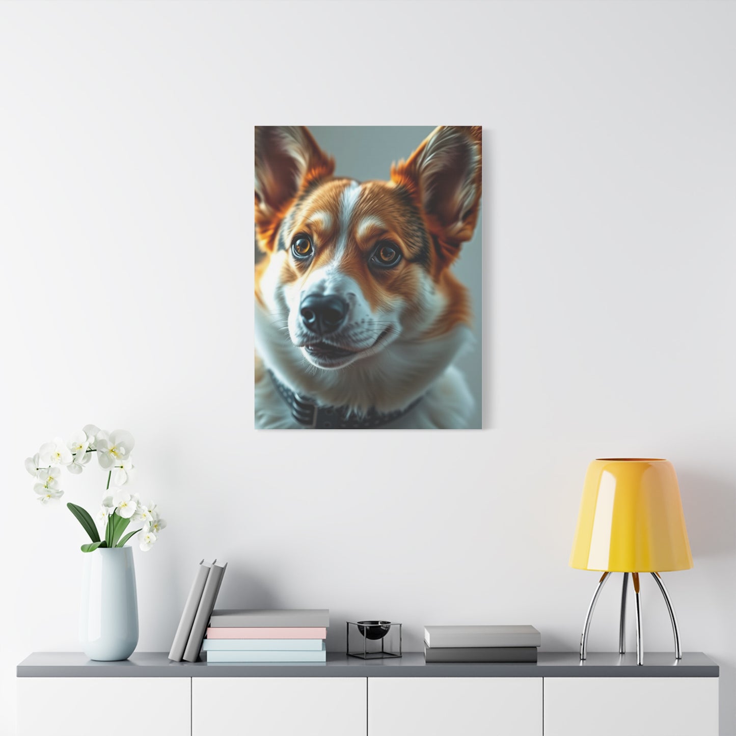 Corgi Dog Art Luxury Canvas Wall Art & Canvas Print