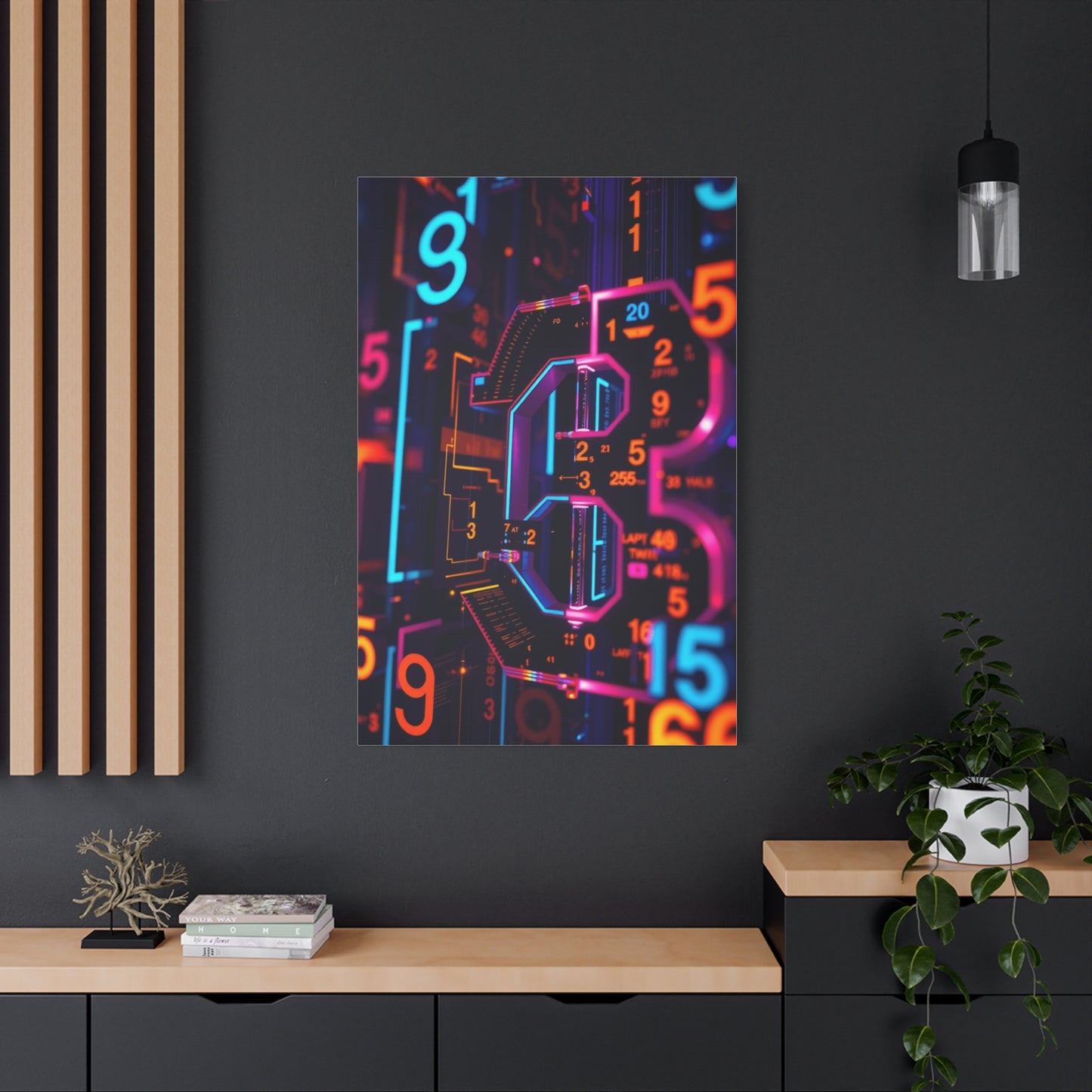 Elite Numbers Art Vision Wall Art & Canvas Print