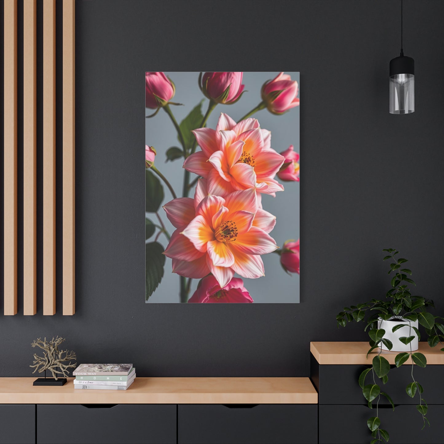 Elysian Flora Canvas Wall Art & Canvas Print