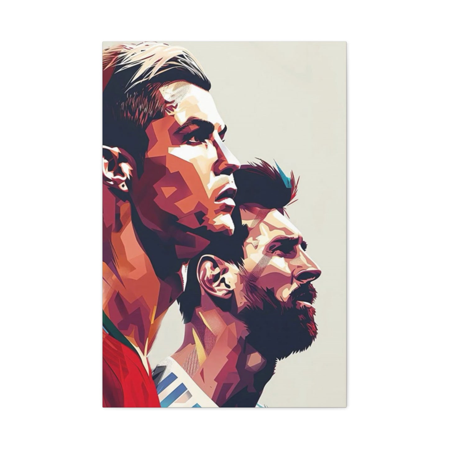 Ronaldo & Messi Poster Wall Art & Canvas Prints