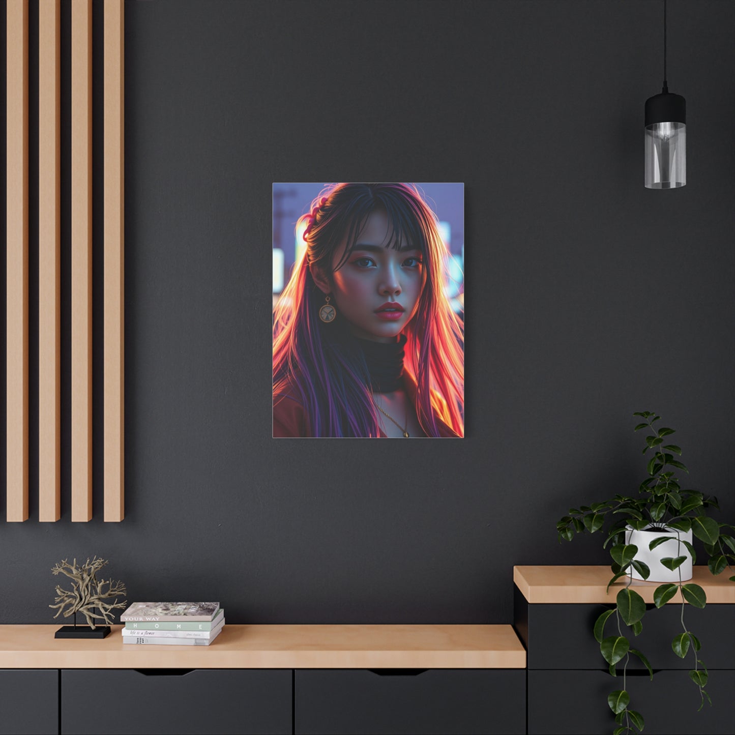 Warakami Vaporwave Art Refined Canvas Wall Art & Canvas Print