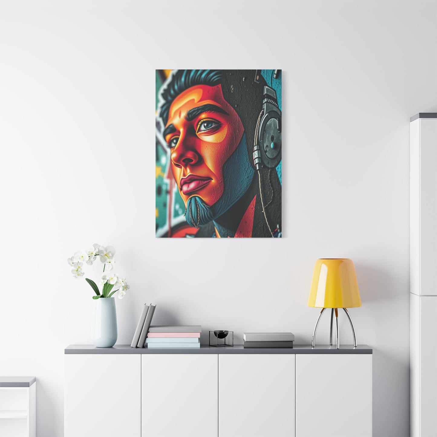 Vivid Metropolis Mural Wall Art & Canvas Print
