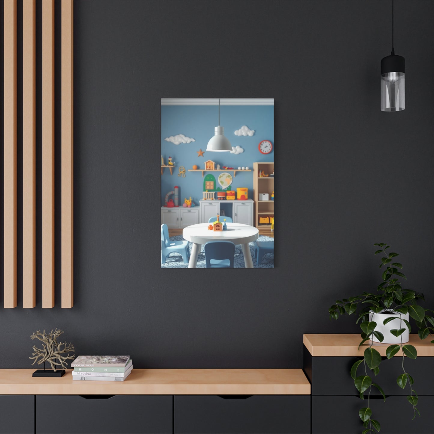 Supreme Kids Playroom Art Collection Wall Art & Canvas Print