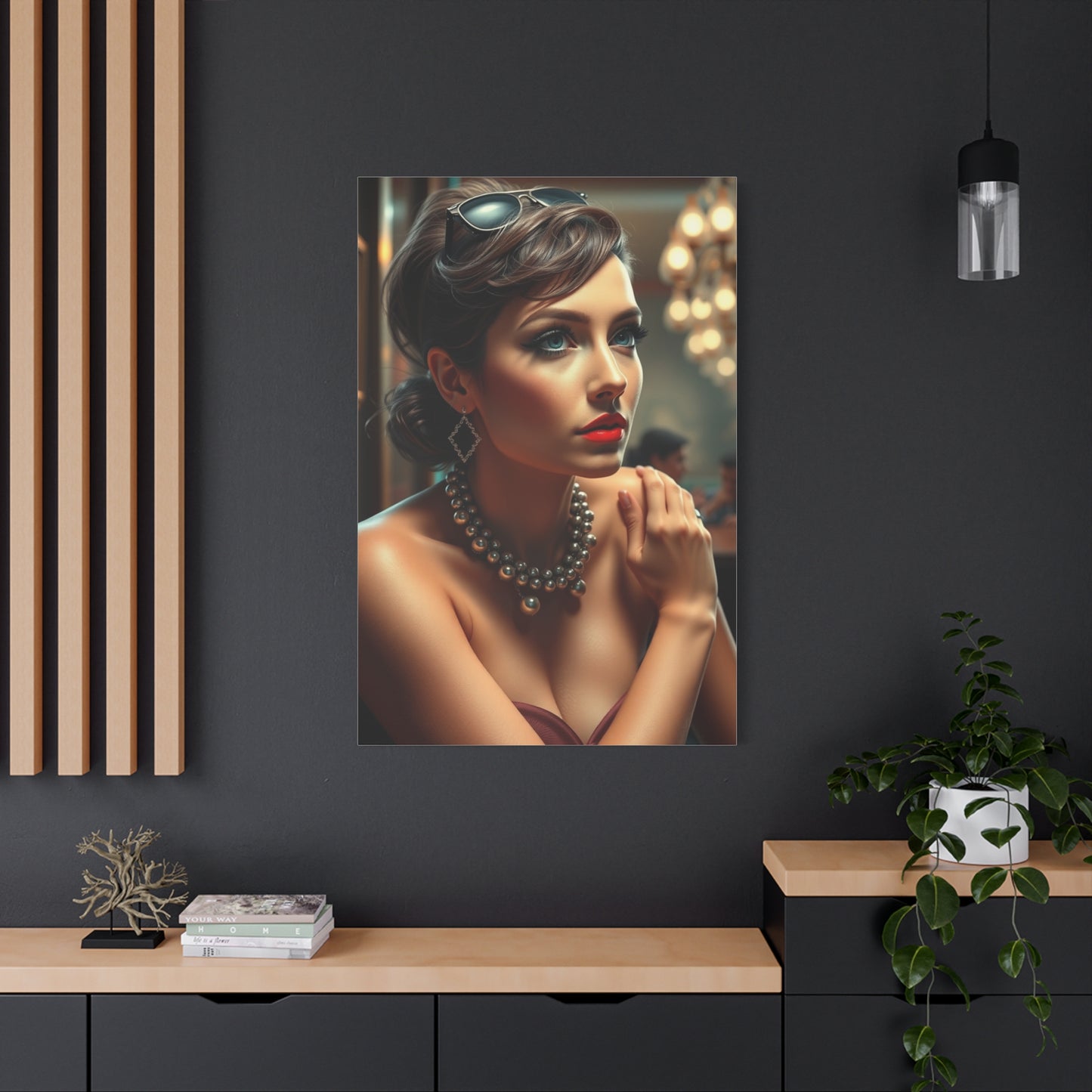 Breakfast At Tiffany’s Characters Art Luxury Canvas Wall Art & Canvas Print