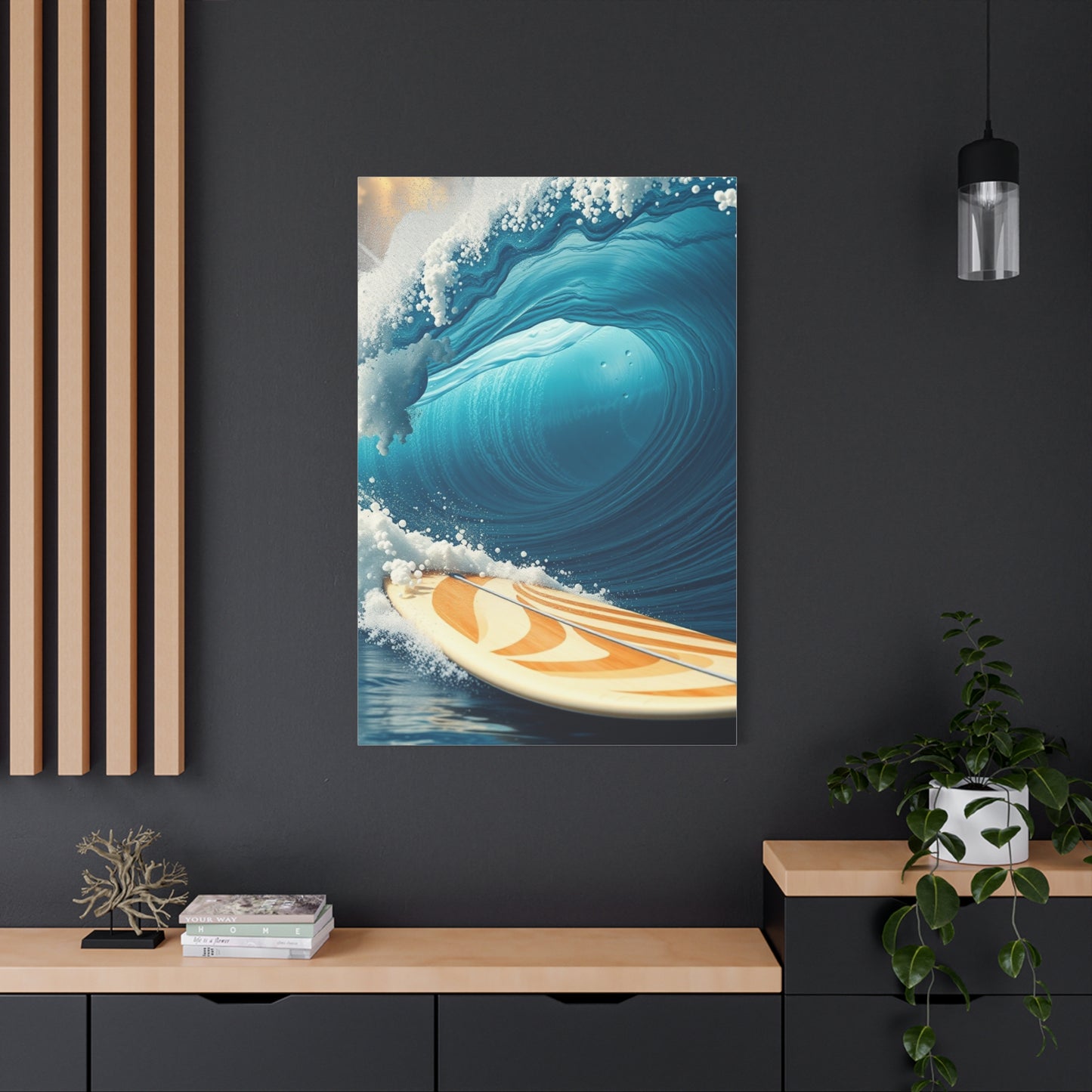 Aquatic Elysium Canvas Wall Art & Canvas Print
