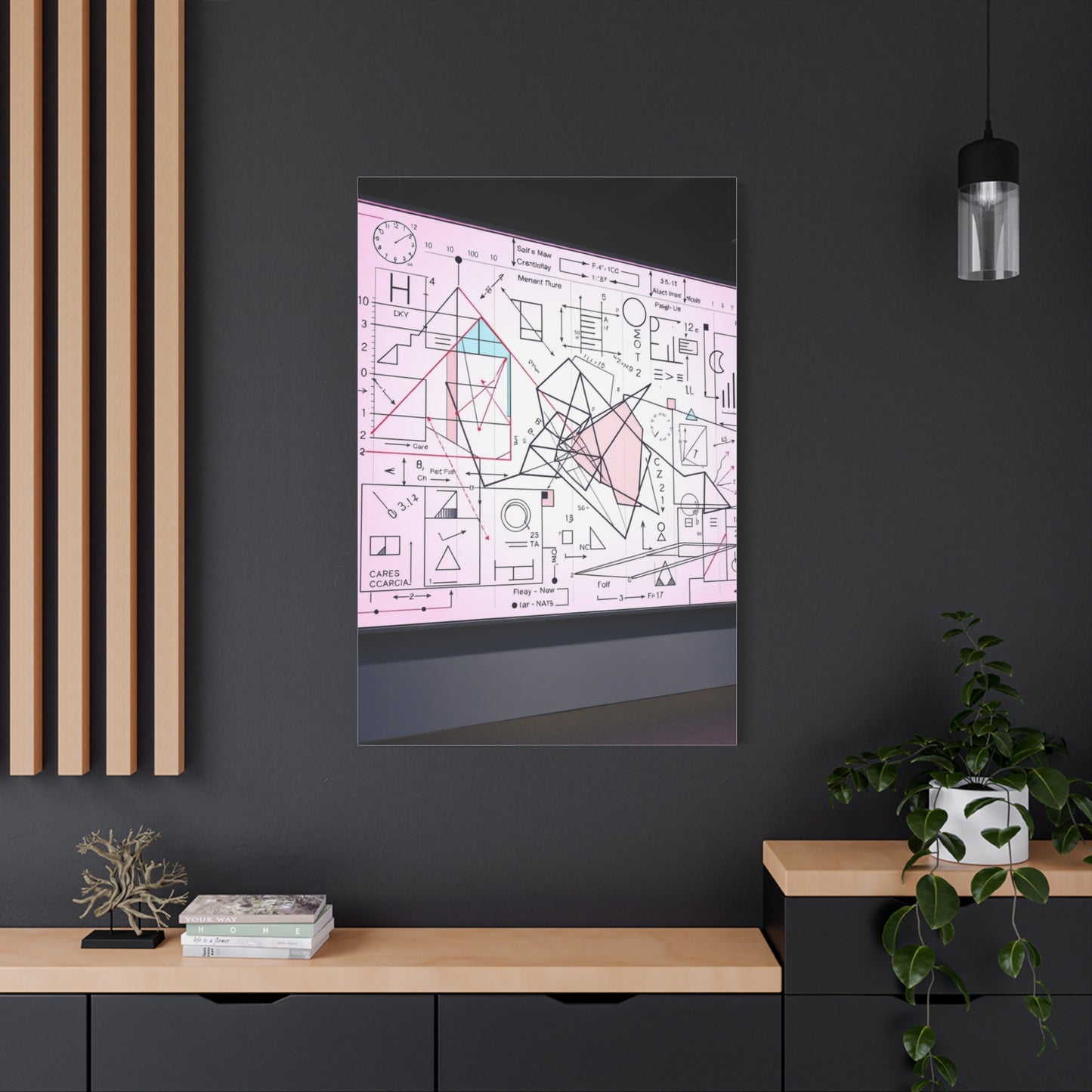 Modern Math Art for Creative Spaces Supreme Gallery Wall Art & Canvas Print