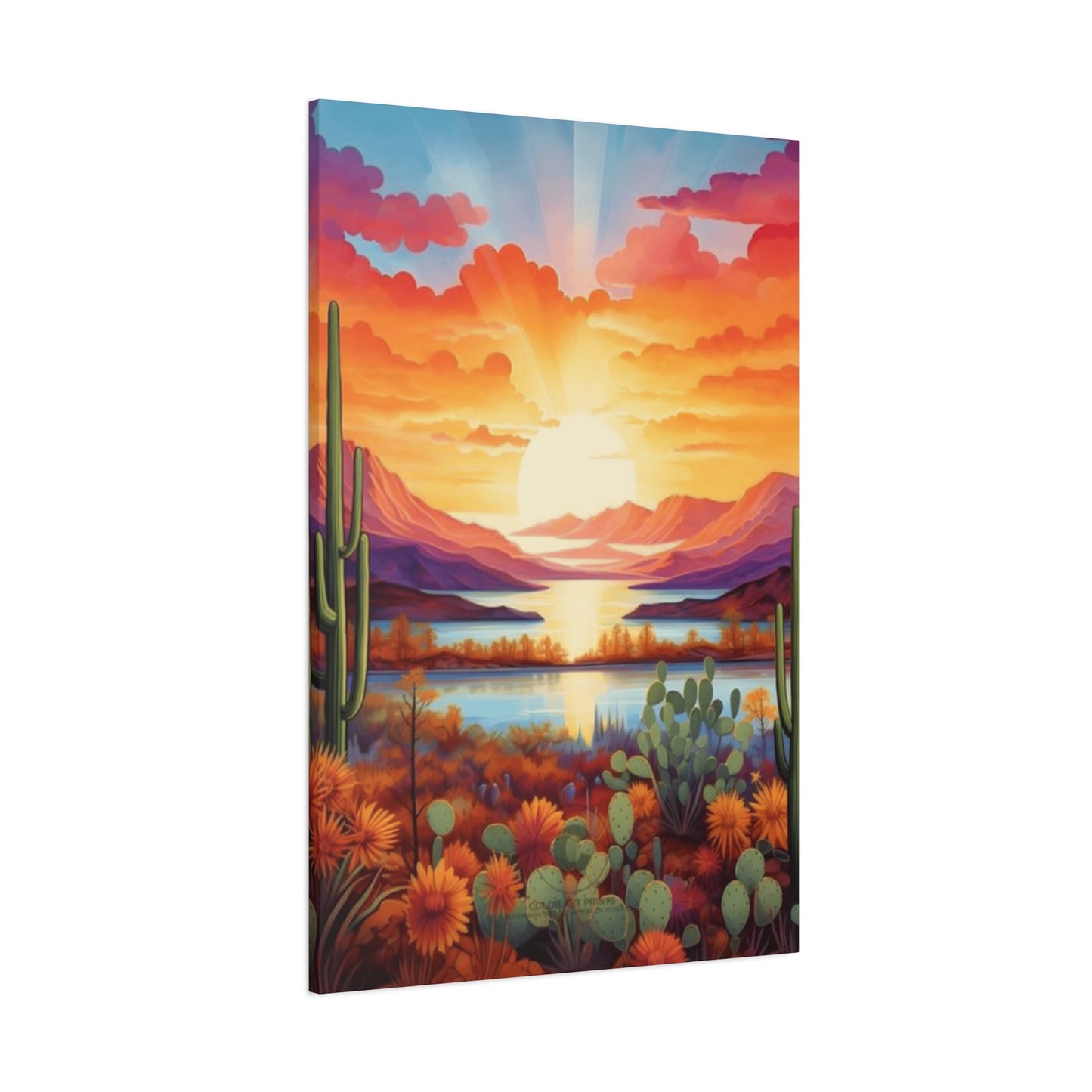 Arizona Desert Sunrise Wall Art & Canvas Prints
