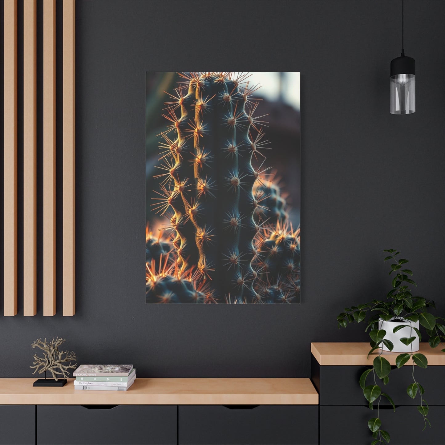 Cactus Reverie Canvas Wall Art & Canvas Print