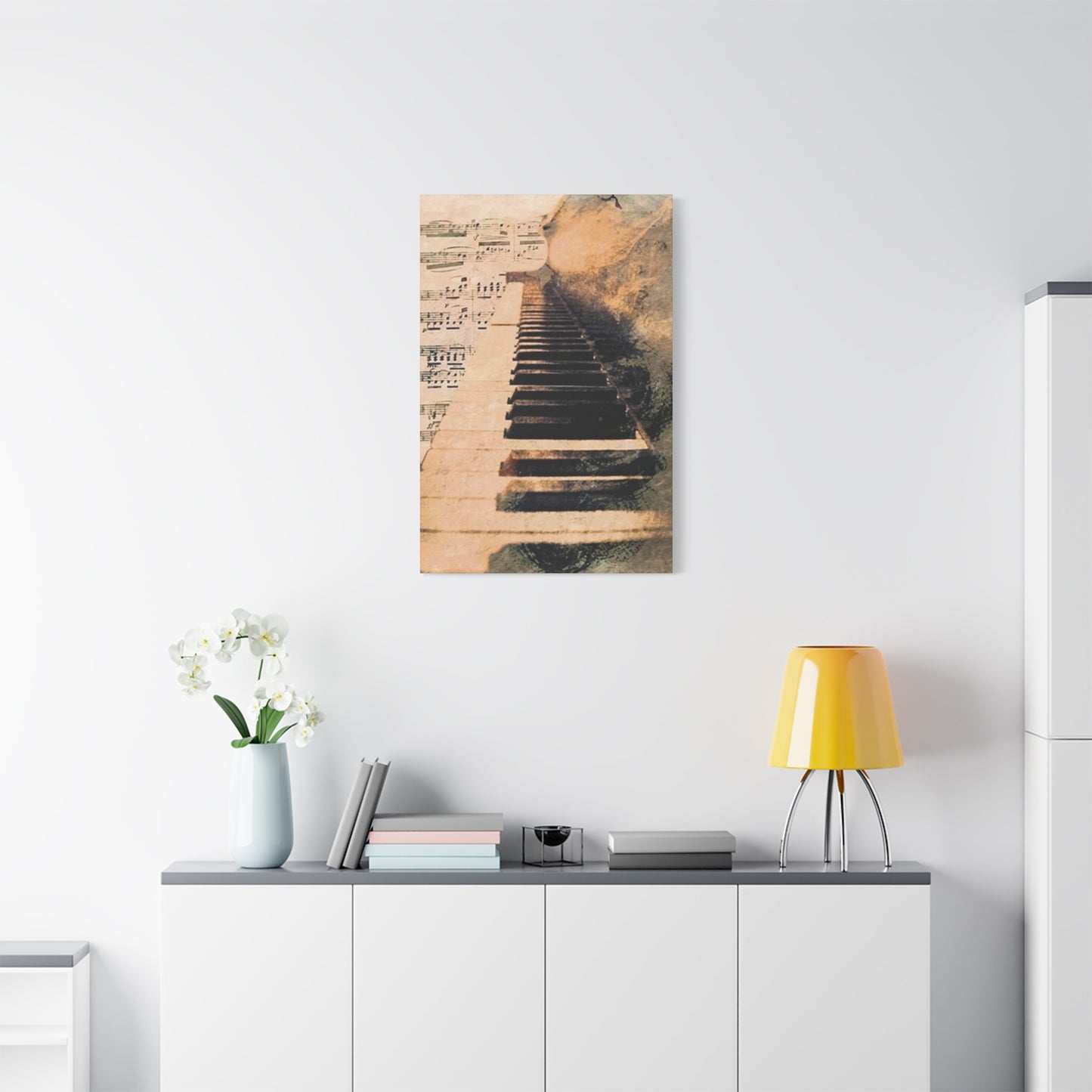 Piano Keys Painting Wall Art & Canvas Prints