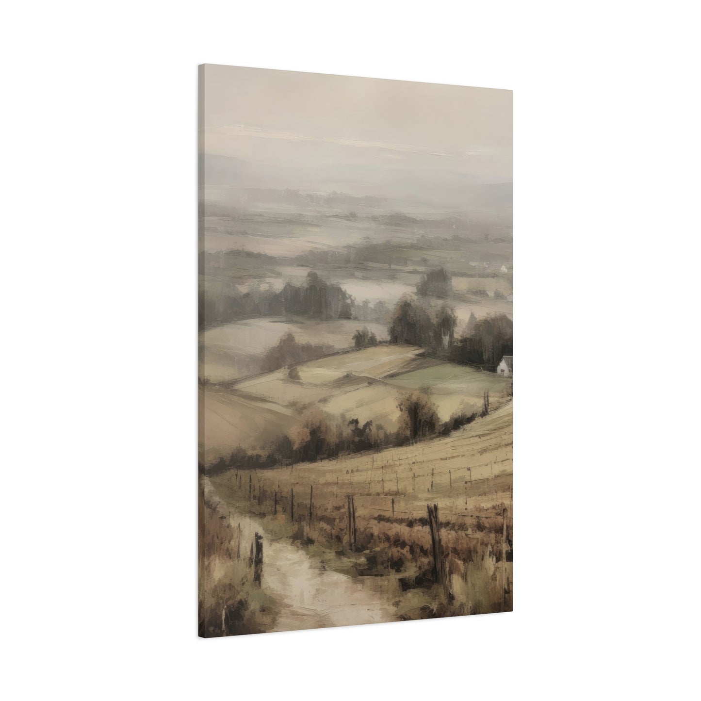 Foggy Countryside Wall Art & Canvas Prints
