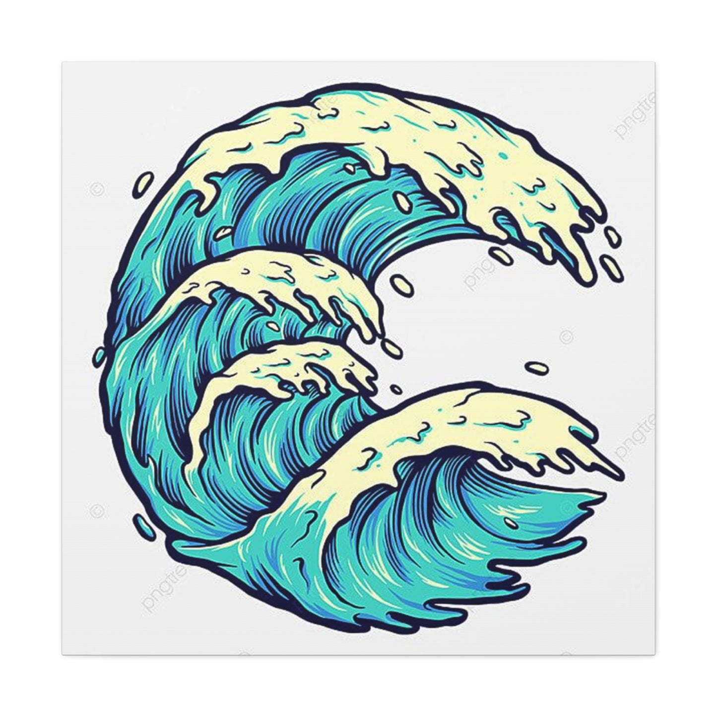 Waves Poster Wall Art & Canvas Prints