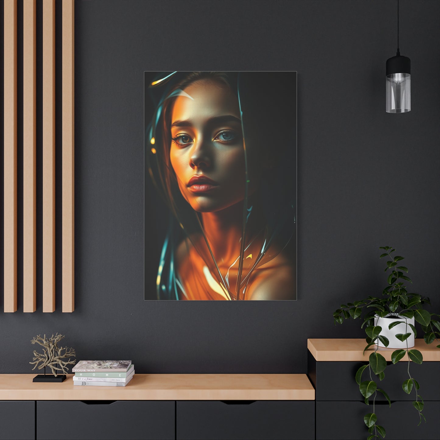 Abstract Figure & People Art Elegance Canvas Wall Art & Canvas Print