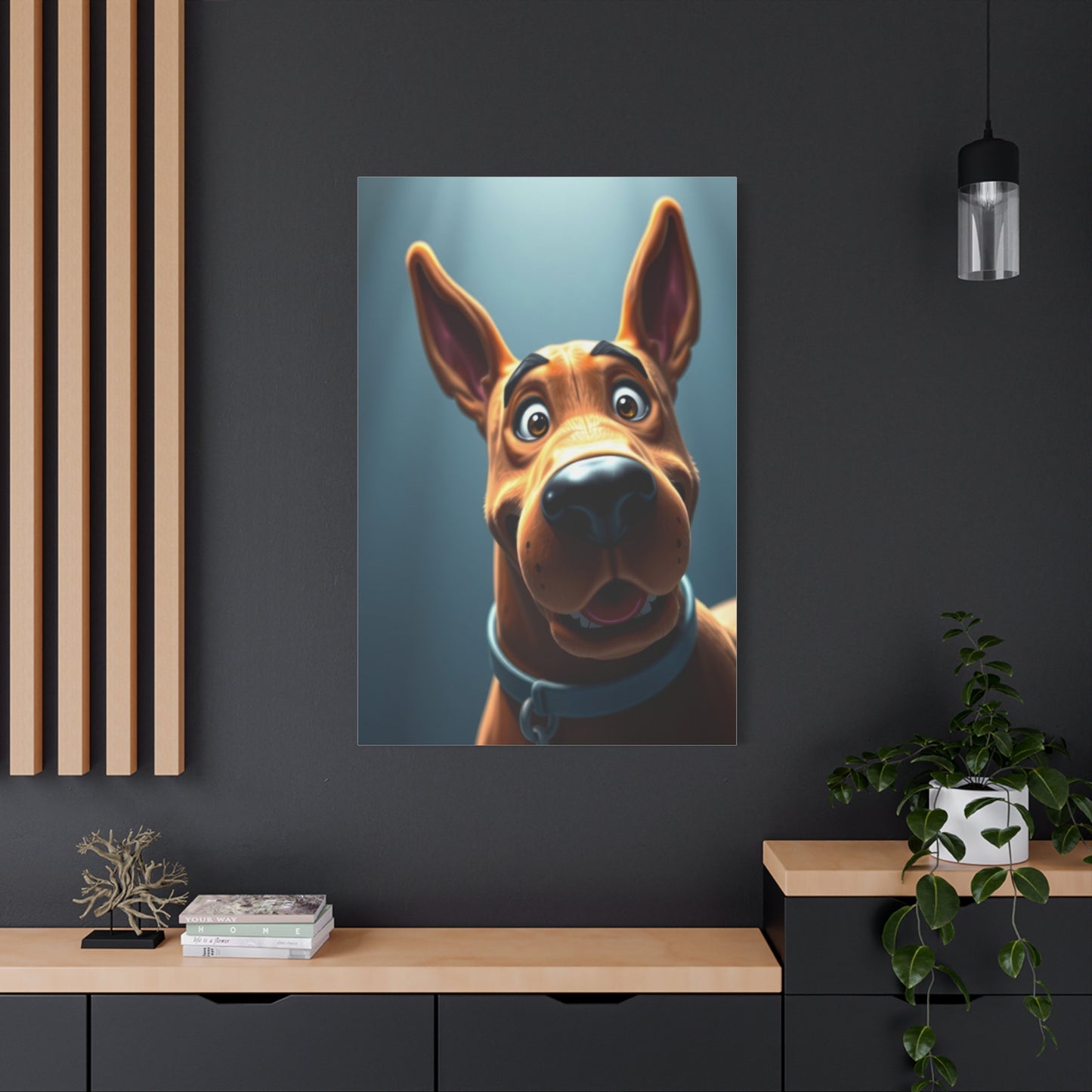 Vision Scooby-Doo (TV Series) Characters Art Art Wall Art & Canvas Print