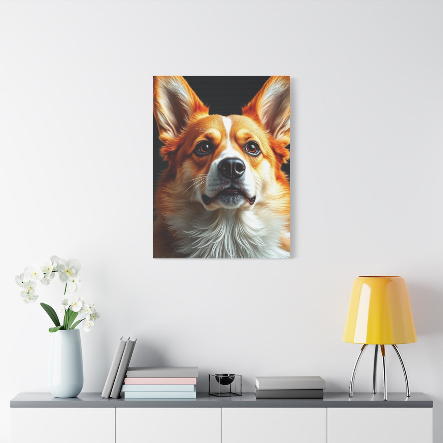 Corgi Dog Art Supreme Gallery Wall Art & Canvas Print