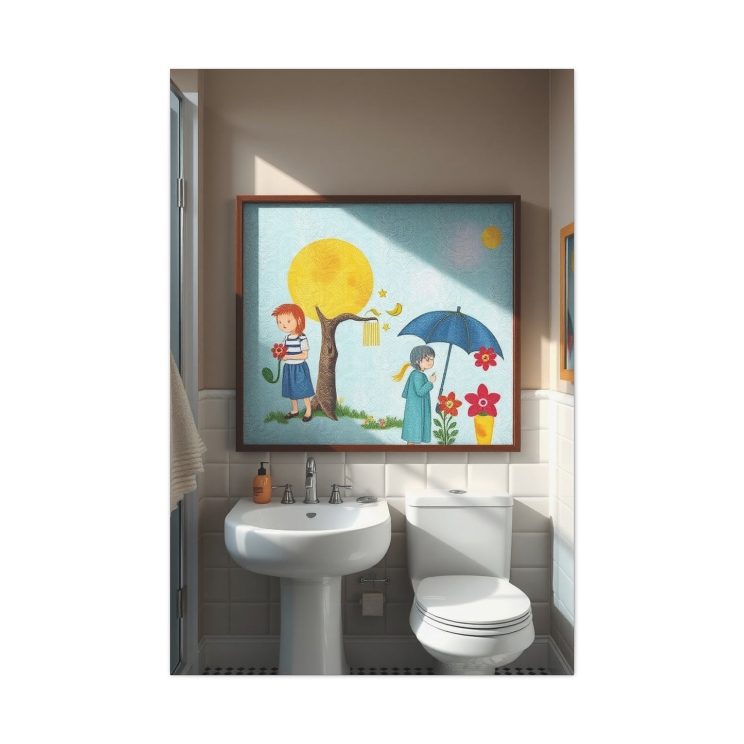 Elite Kid’s Bathroom Art Vision Wall Art & Canvas Print