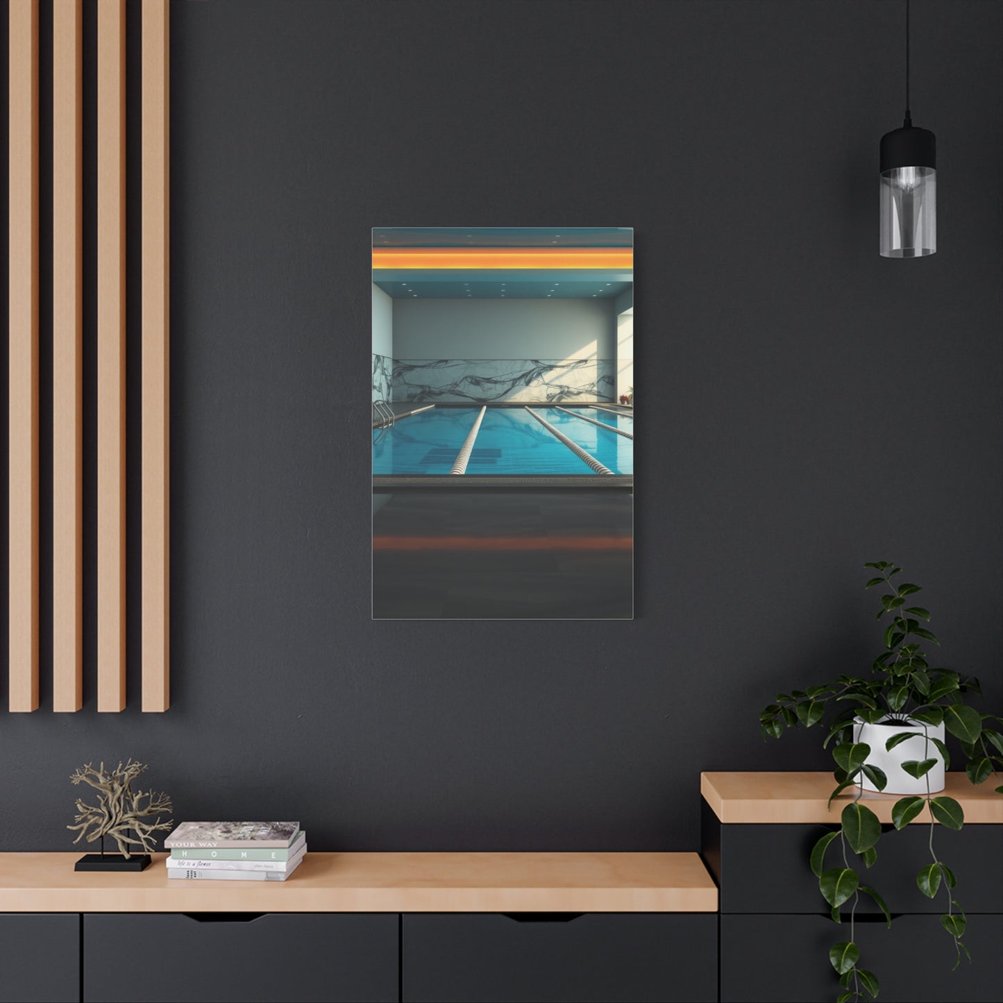 Masterpiece Swimming Pool Art Vision Wall Art & Canvas Print