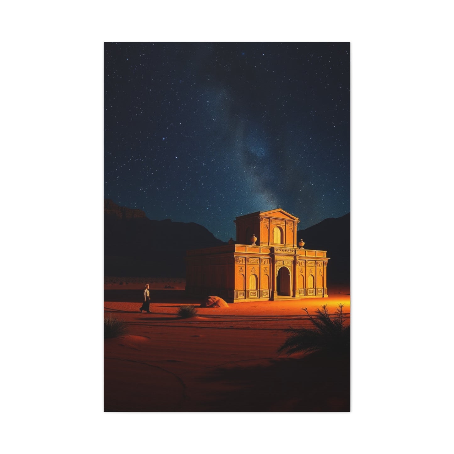 Desert Jewel Creation Wall Art & Canvas Print