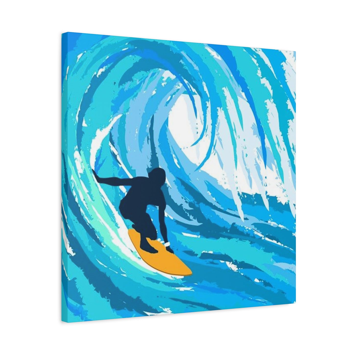 Abstract Surfing Waves Wall Art & Canvas Prints