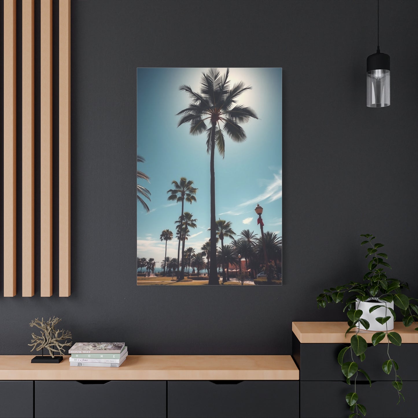 Paradise Palms Canvas Wall Art & Canvas Print
