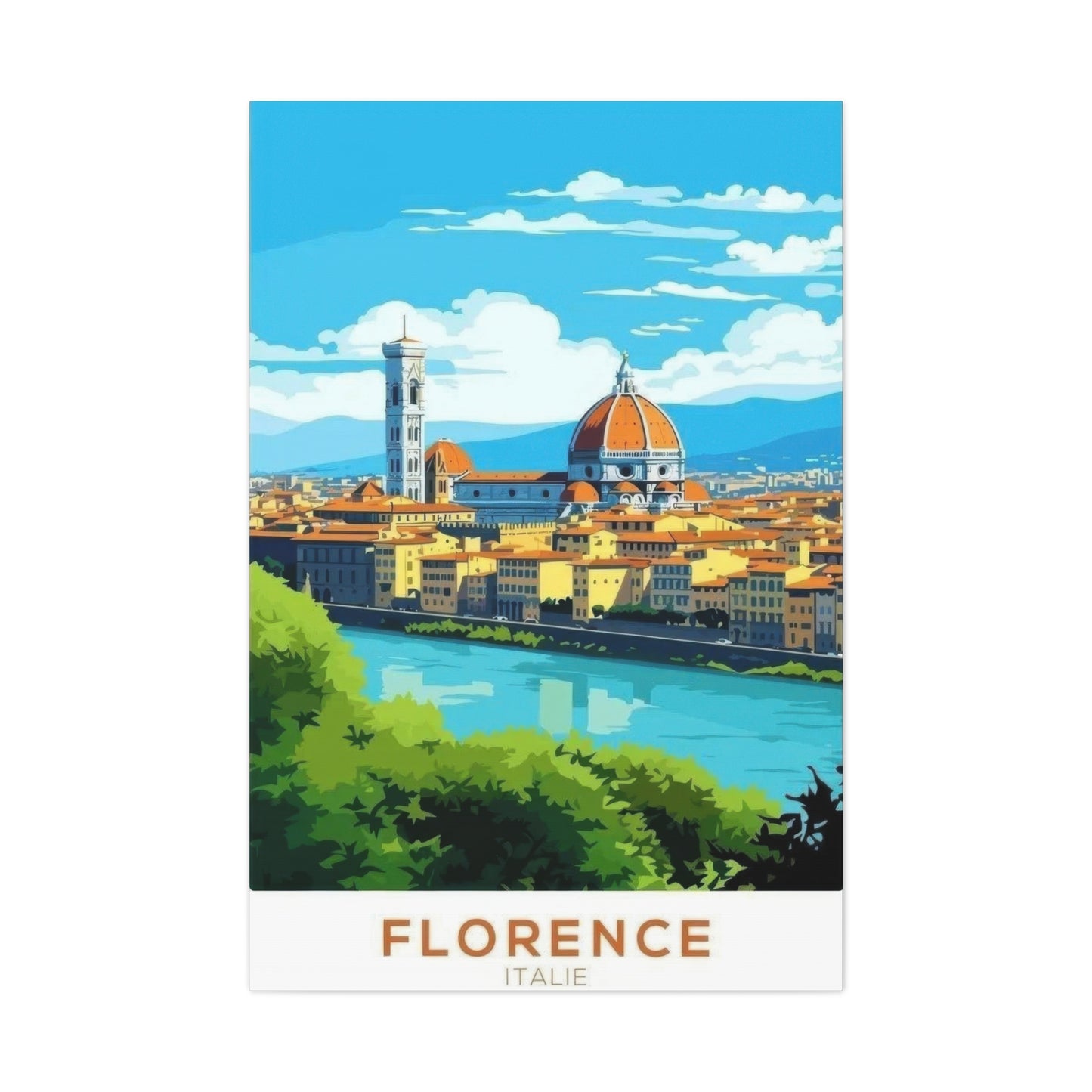 Florence Italy Cityscape View Wall Art & Canvas Prints
