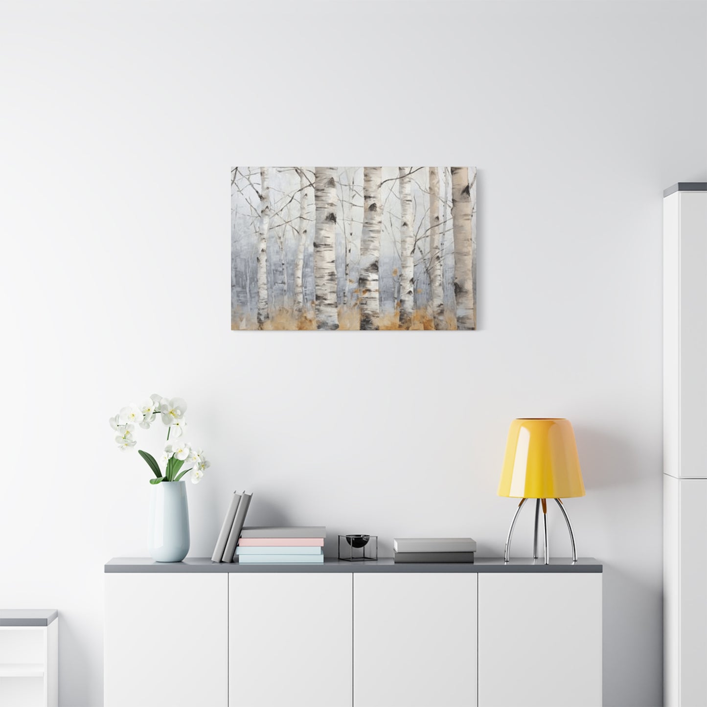 Birch Tree Field Wall Art & Canvas Prints
