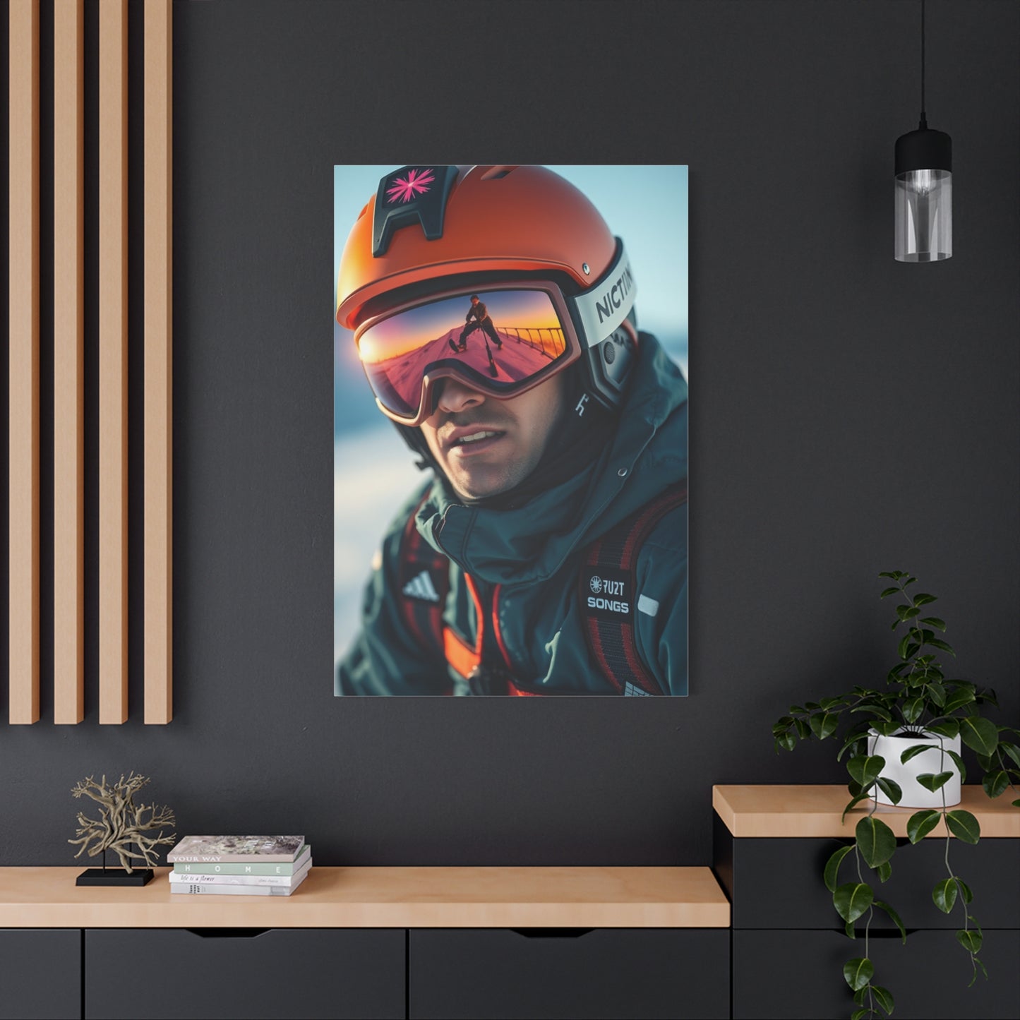 Skiing Art Supreme Gallery Wall Art & Canvas Print