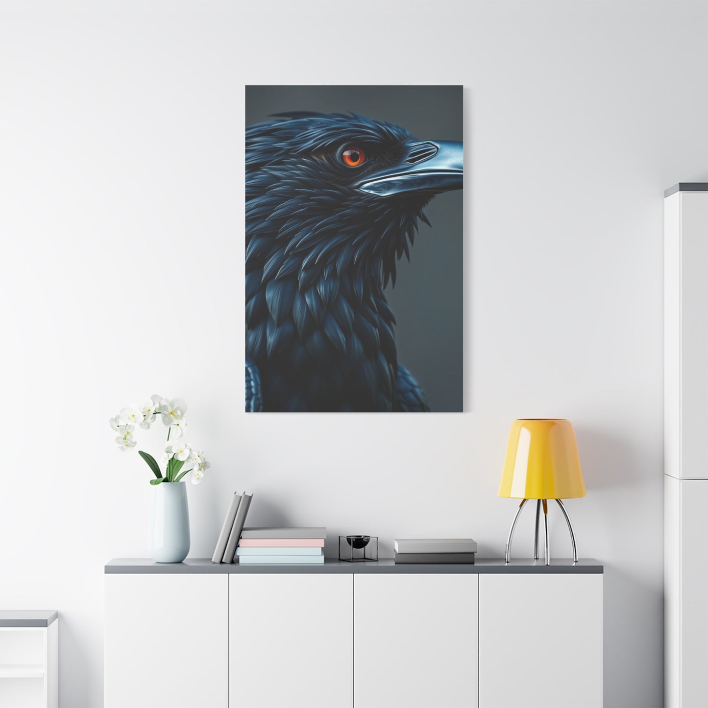 Raven Majesty Canvas wall art & canvas print