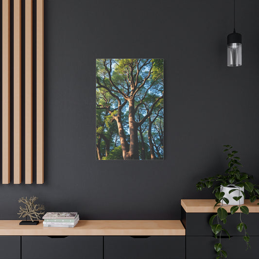Gilded Forest Impression Wall Art & Canvas Print