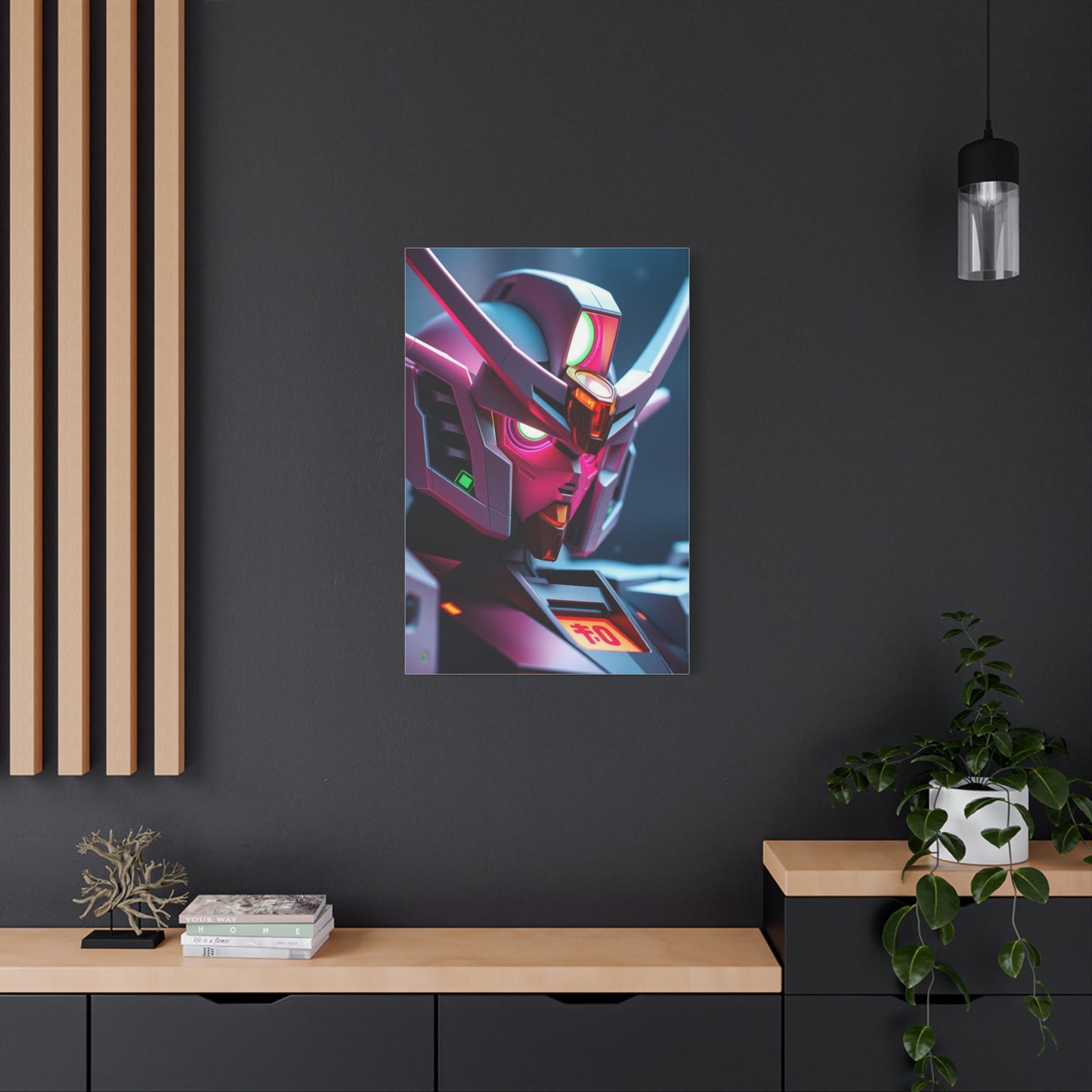 Vision Gundam Art Art Wall Art & Canvas Print