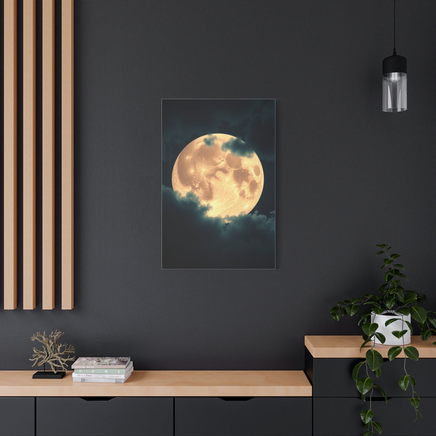 Full Moon Art Refined Canvas Wall Art & Canvas Print