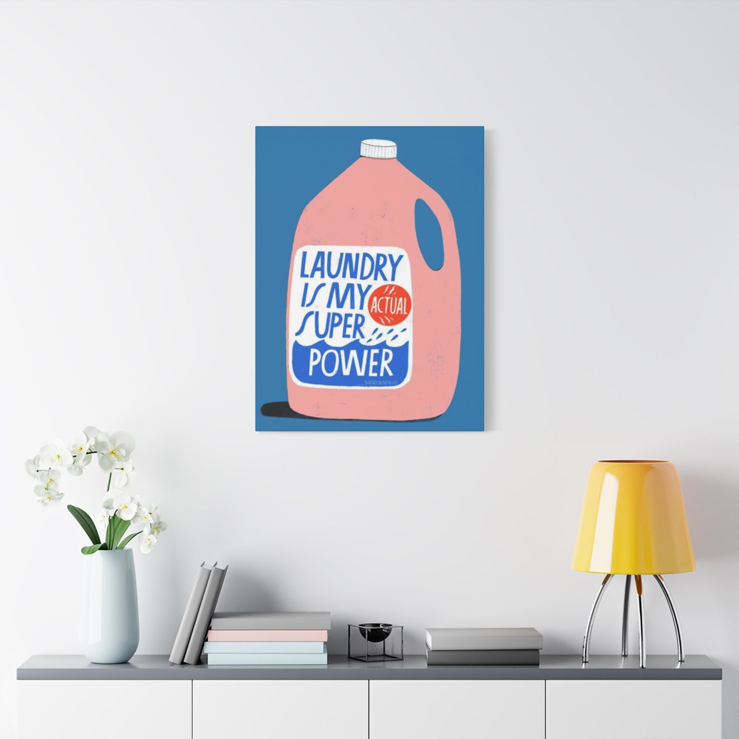 Detergent Poster Laundry Wall Art & Canvas Prints