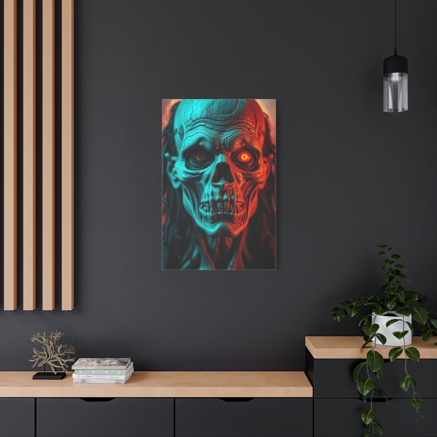 Vision Zombie Art Art Wall Art & Canvas Print