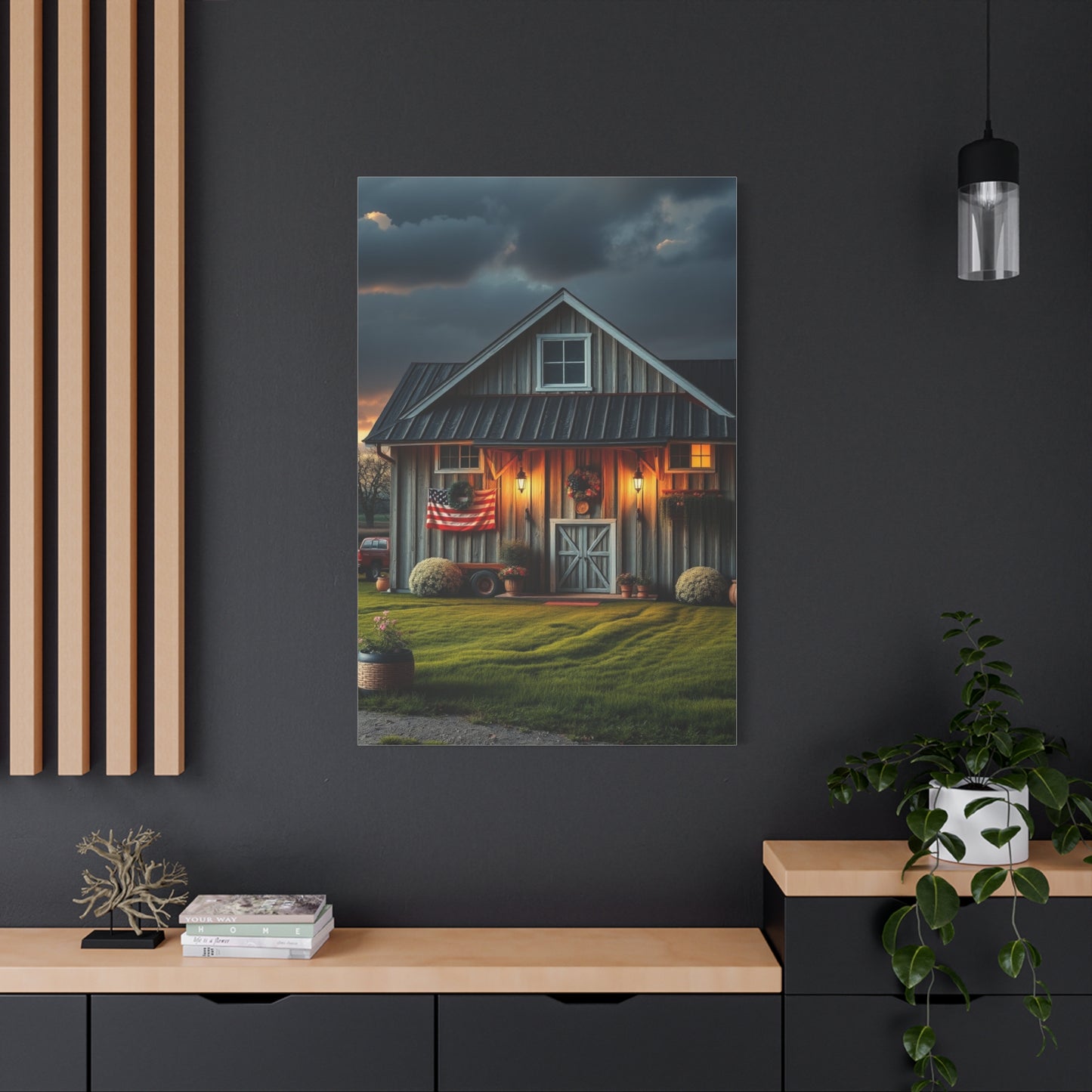 Quaint Vista Gallery Canvas Wall Art & Canvas Print
