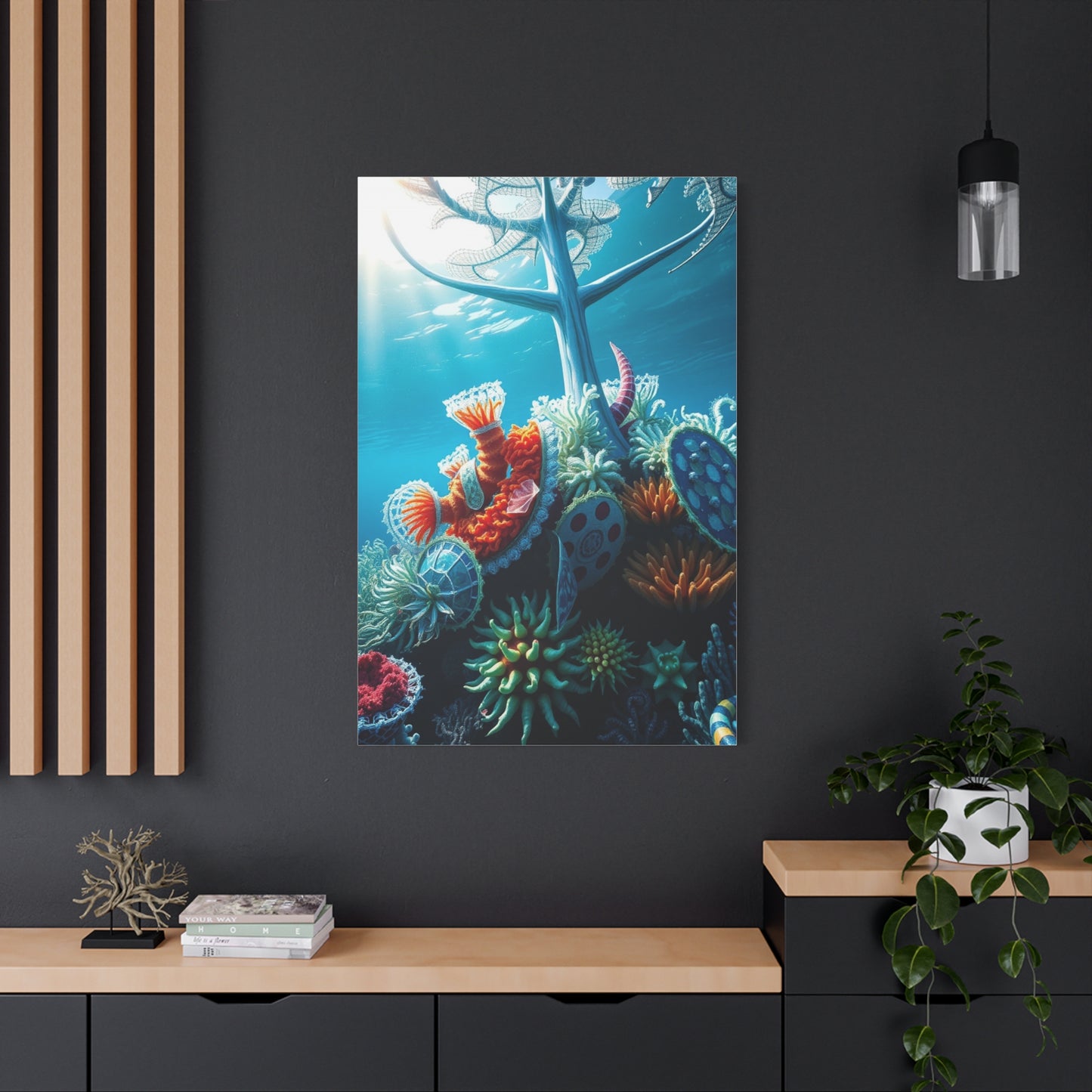 Pearlescent Wave Imagery Wall Art & Canvas Print