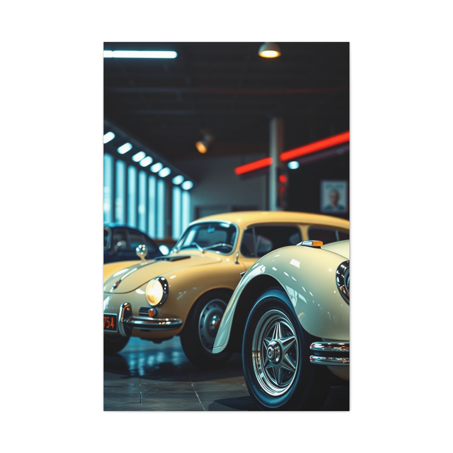 Vintage Velocity Vignettes Wall Art & Canvas Print