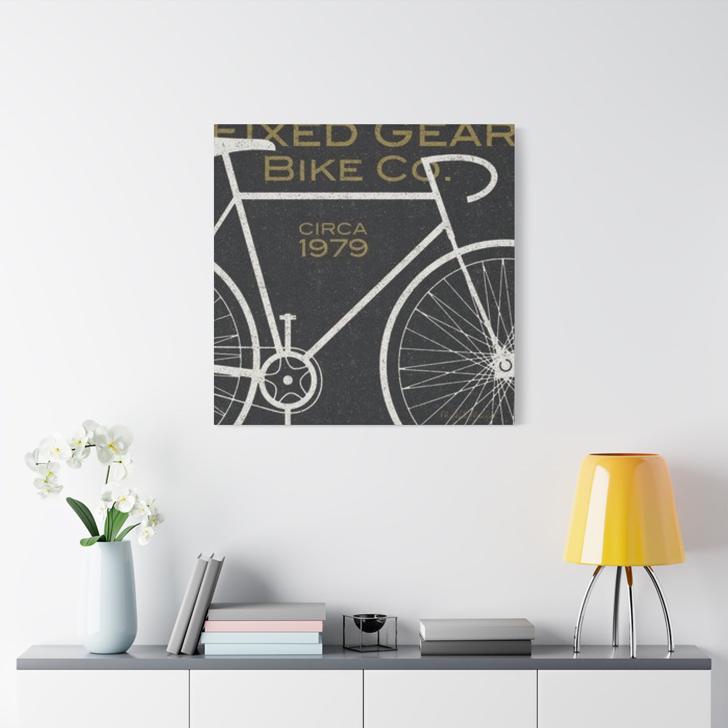 Fixed Gear Bike Co Poster Wall Art & Canvas Prints