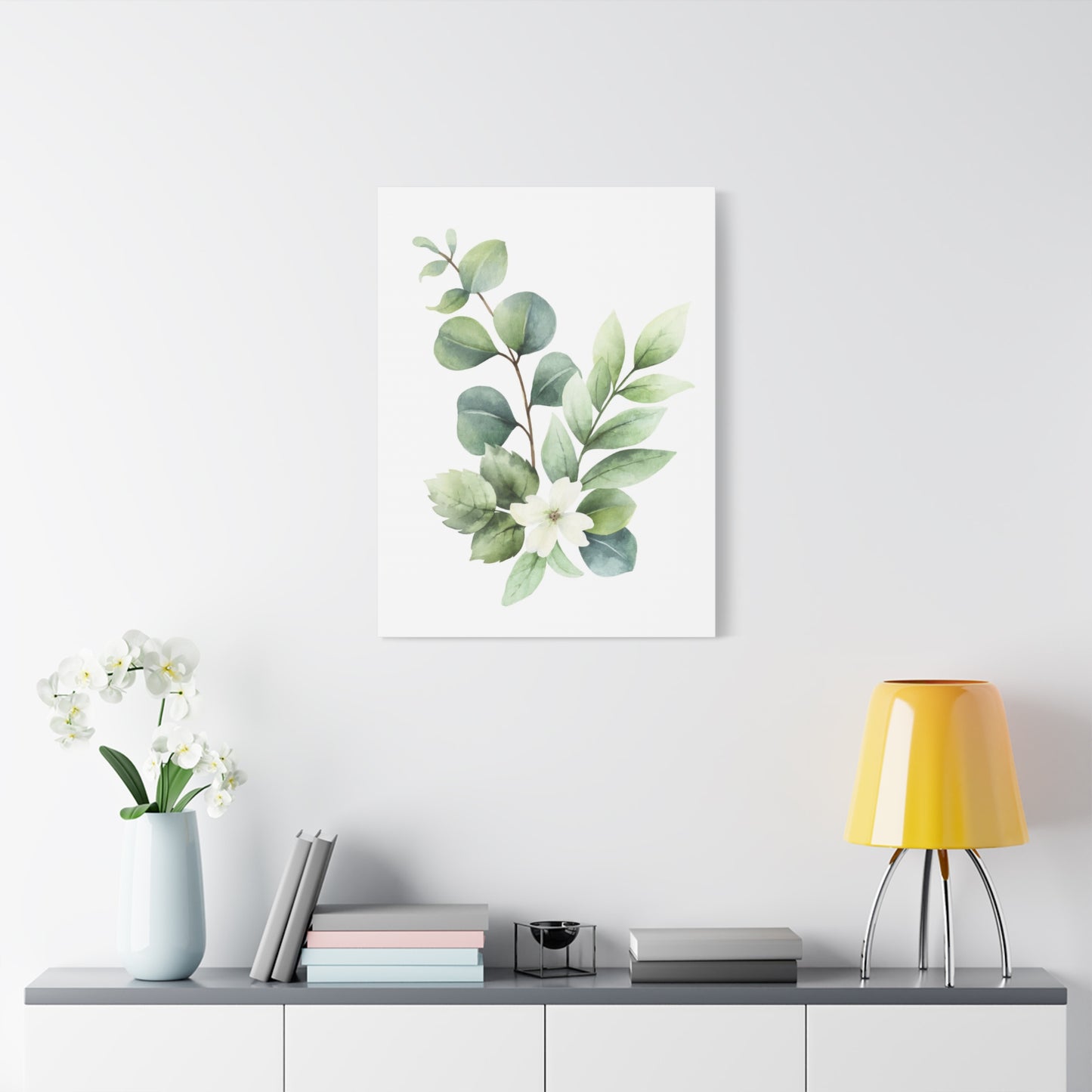 Eucalyptus Plant Light Wall Art & Canvas Prints