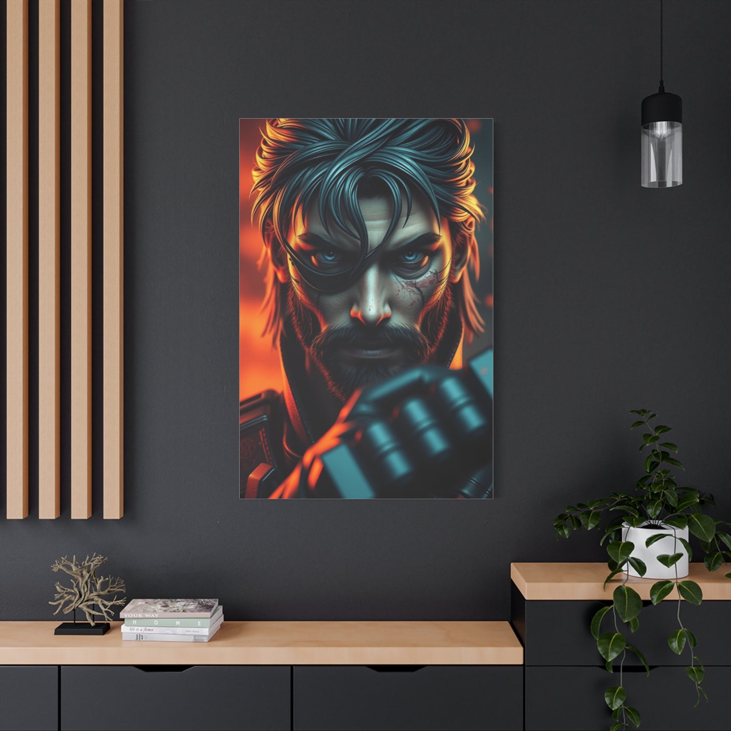 Metal Gear Solid Art Refined Canvas Wall Art & Canvas Print