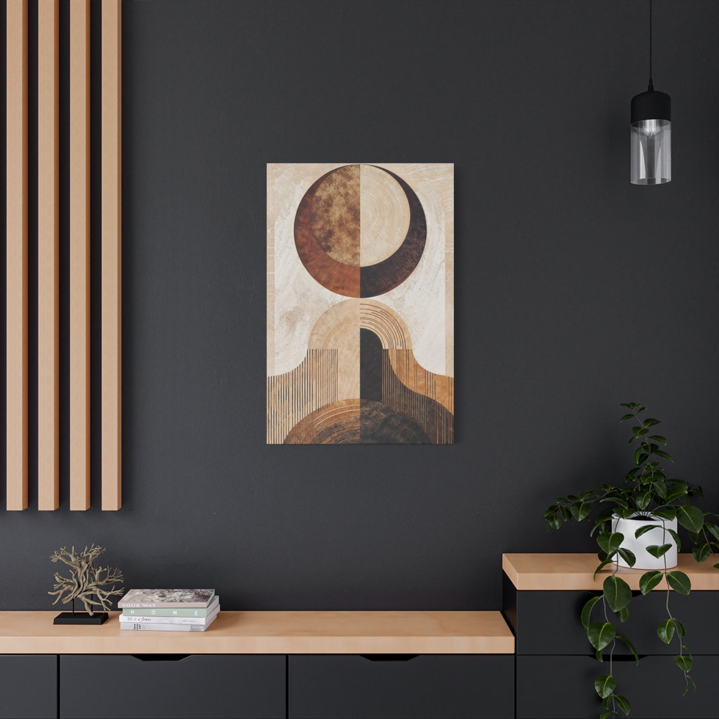 Earthern Crescent Opulence Wall Art & Canvas Prints