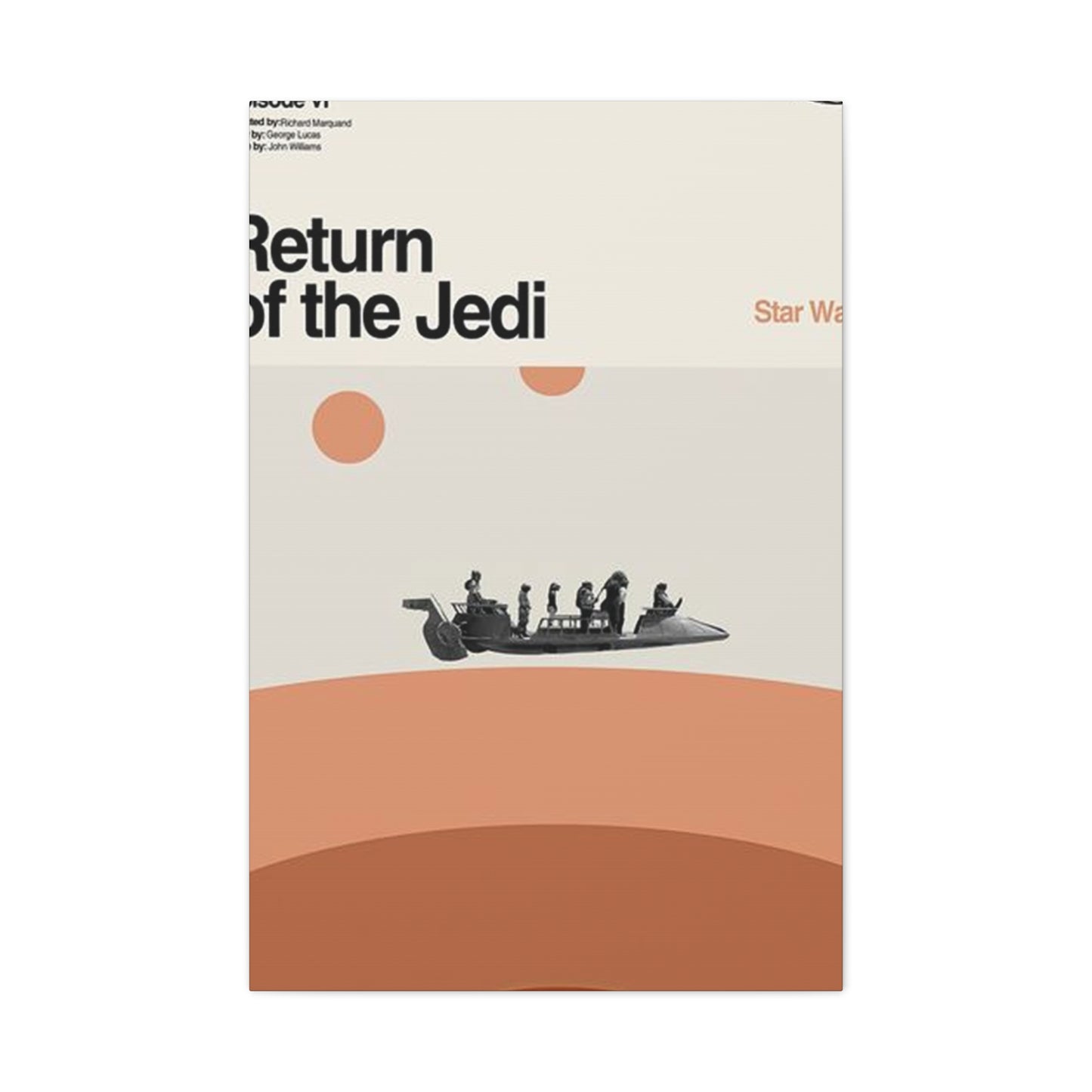 Return Of The Jedi Wall Art & Canvas Prints