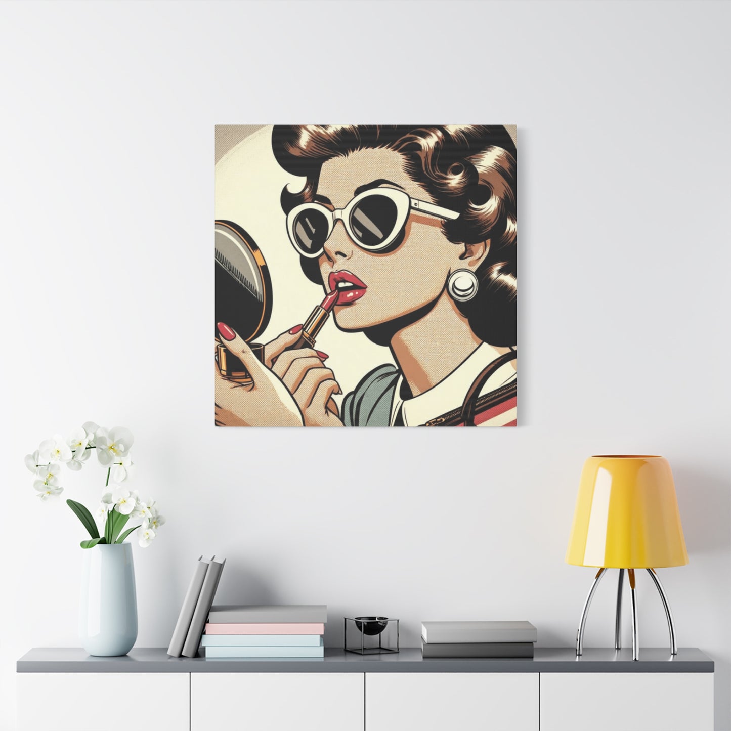 Comic Aesthetic Retro Wall Art & Canvas Prints
