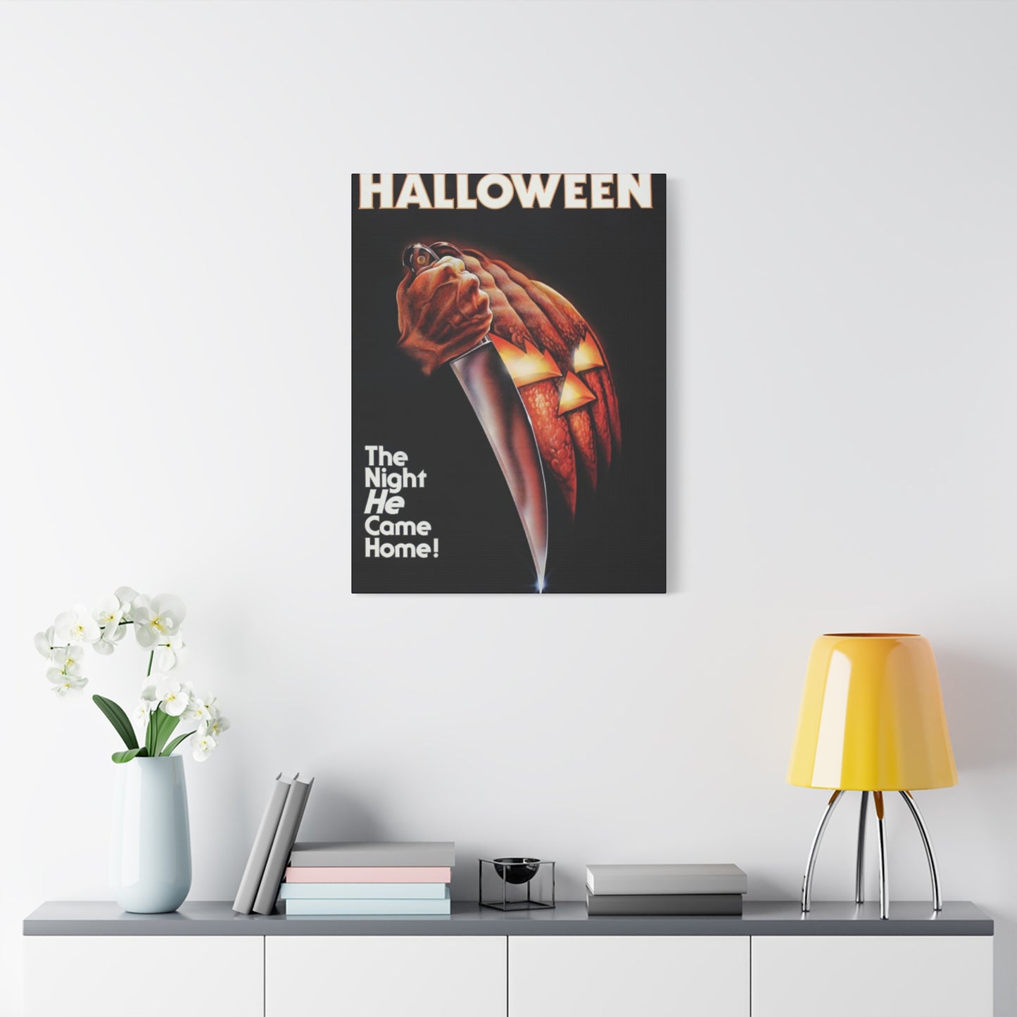 Halloween Horror Movie Poster Wall Art & Canvas Prints