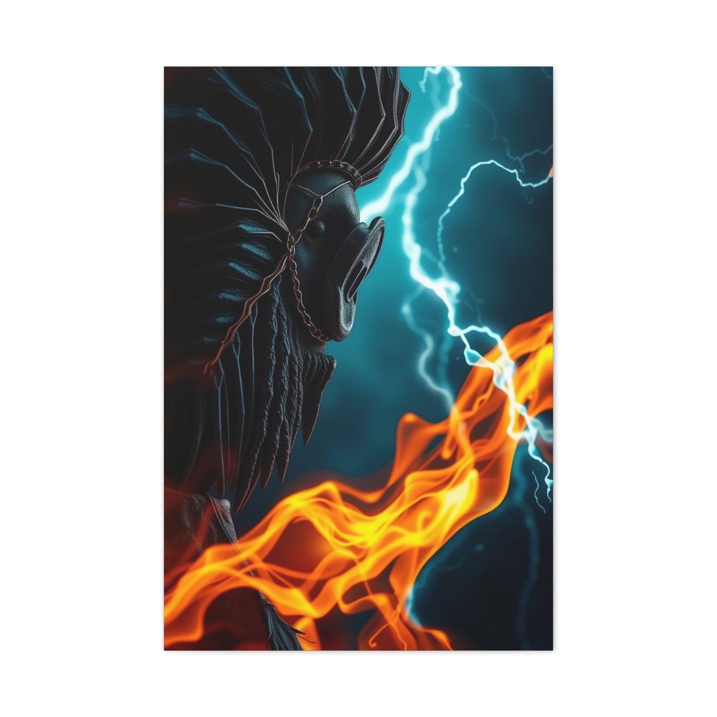 Velvet Tempest Tapestry Wall Art & Canvas Print