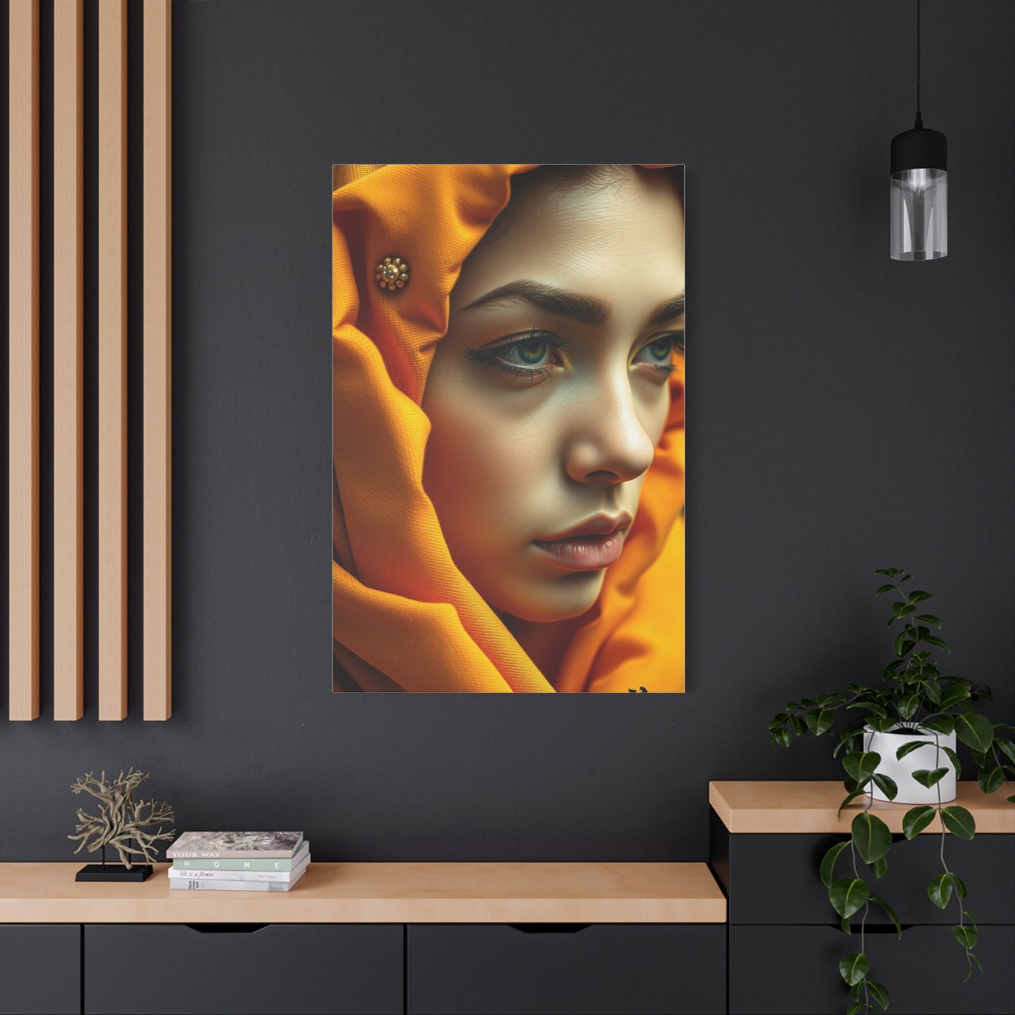 Amber Luminescence Masterpiece Wall Art & Canvas Print