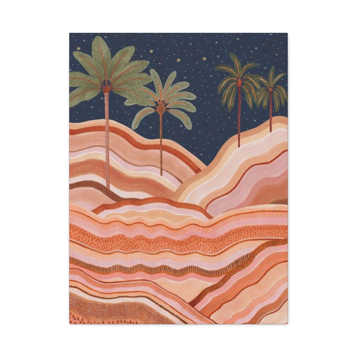 Palm Tree In Desert Wall Art & Canvas Prints