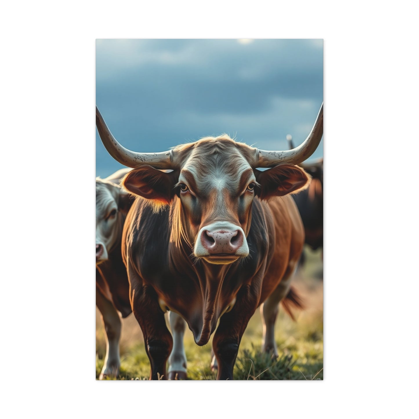 Serene Ruminant Elegance Wall Art & Canvas Print