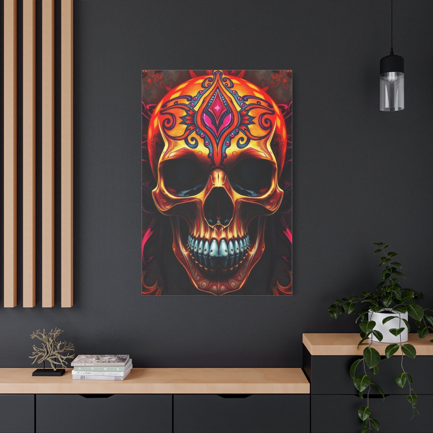 Skull Reverie Opus Wall Art & Canvas Print